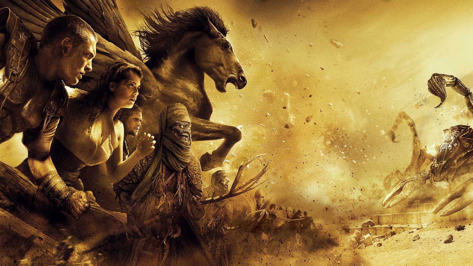 Movie Review: 'Clash of the Titans' creature-feature fine in 2-D