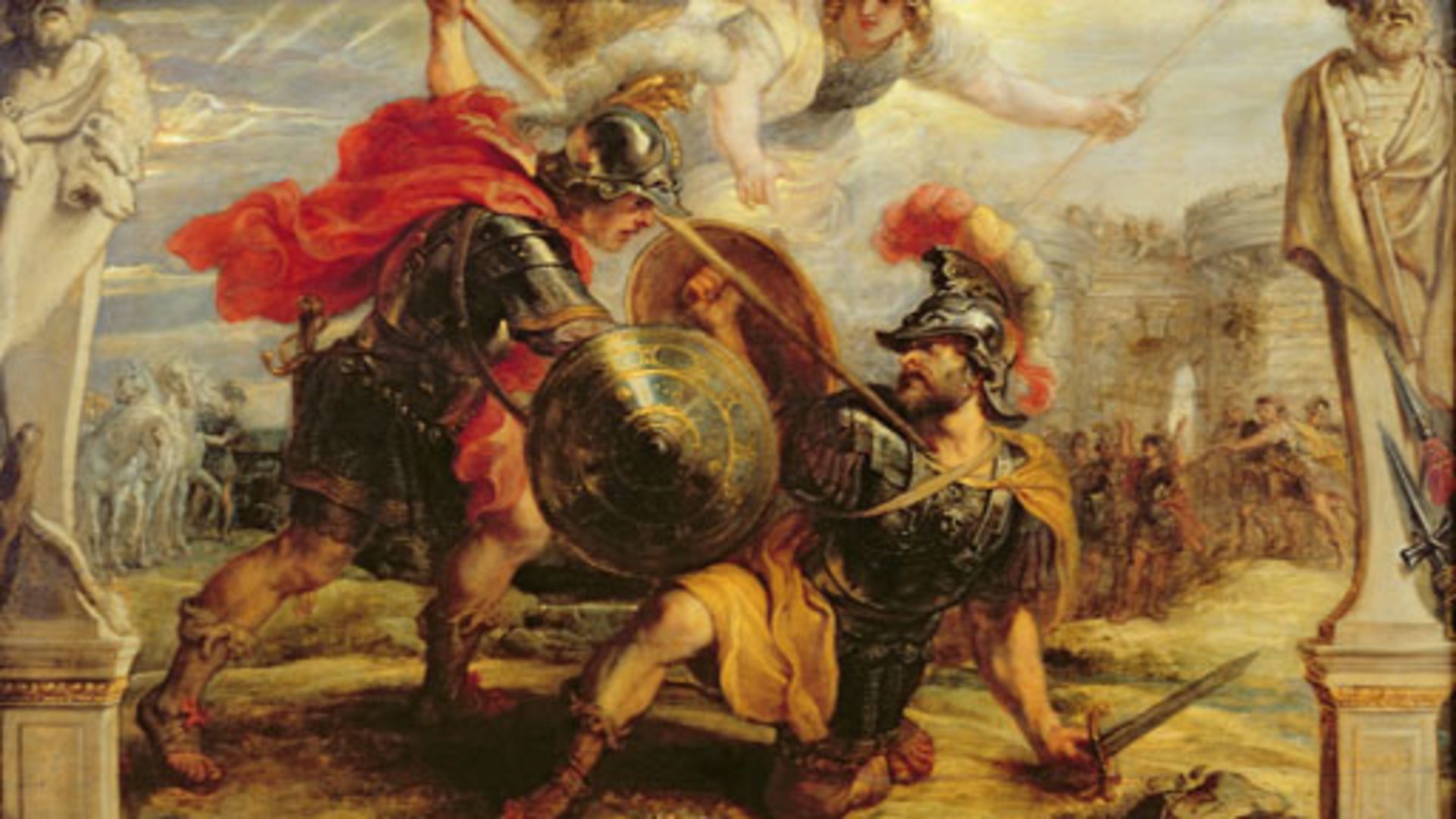 Ares And Athena Trojan War