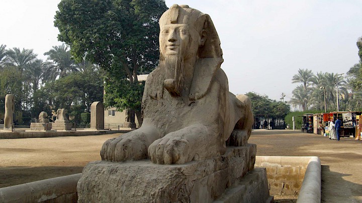 The Egyptian sphinx