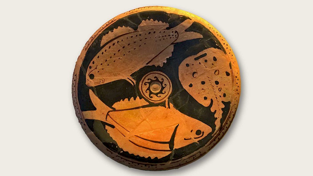 A fish plate from Paestum
