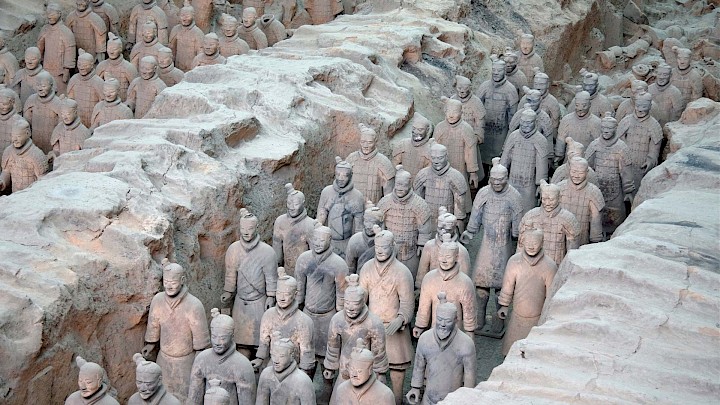 Greek inspiration for China’s Terracotta Army?