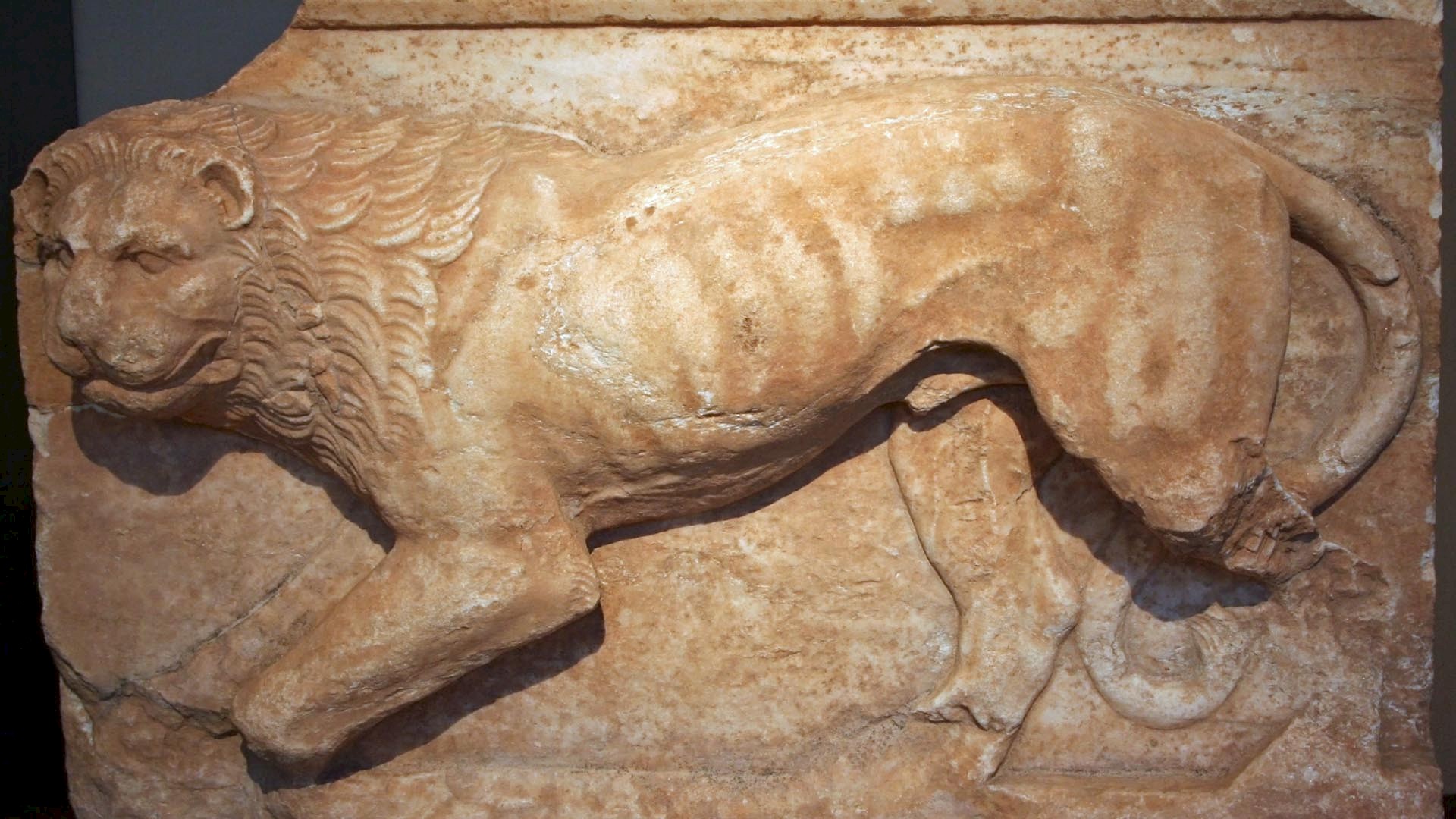 Lions in ancient Greece