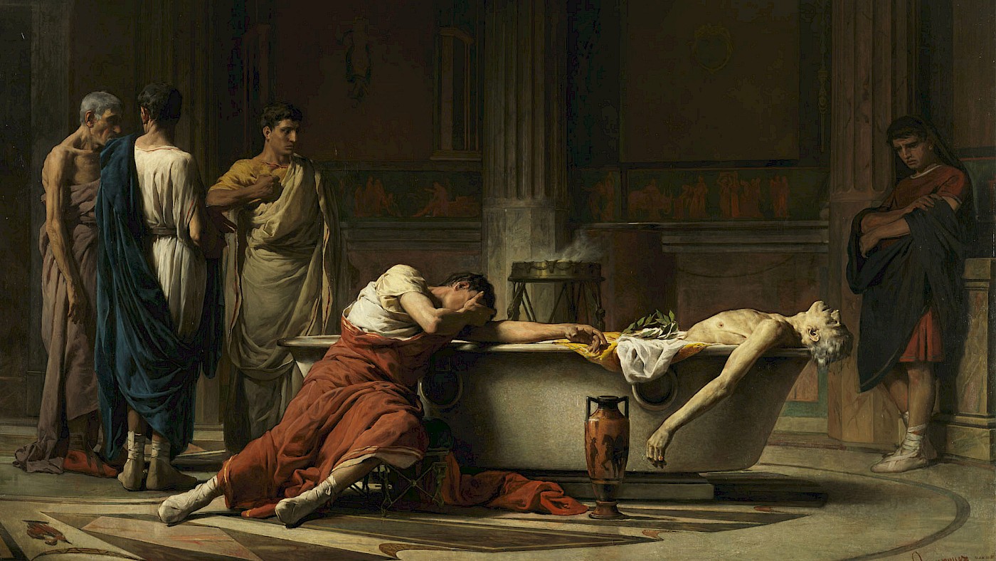 The death of Seneca