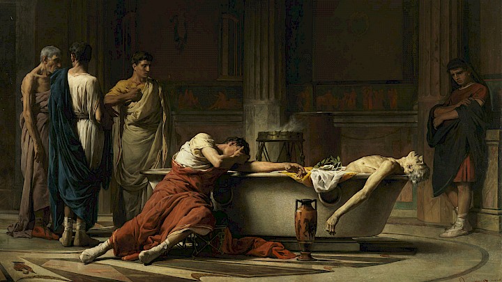 The death of Seneca