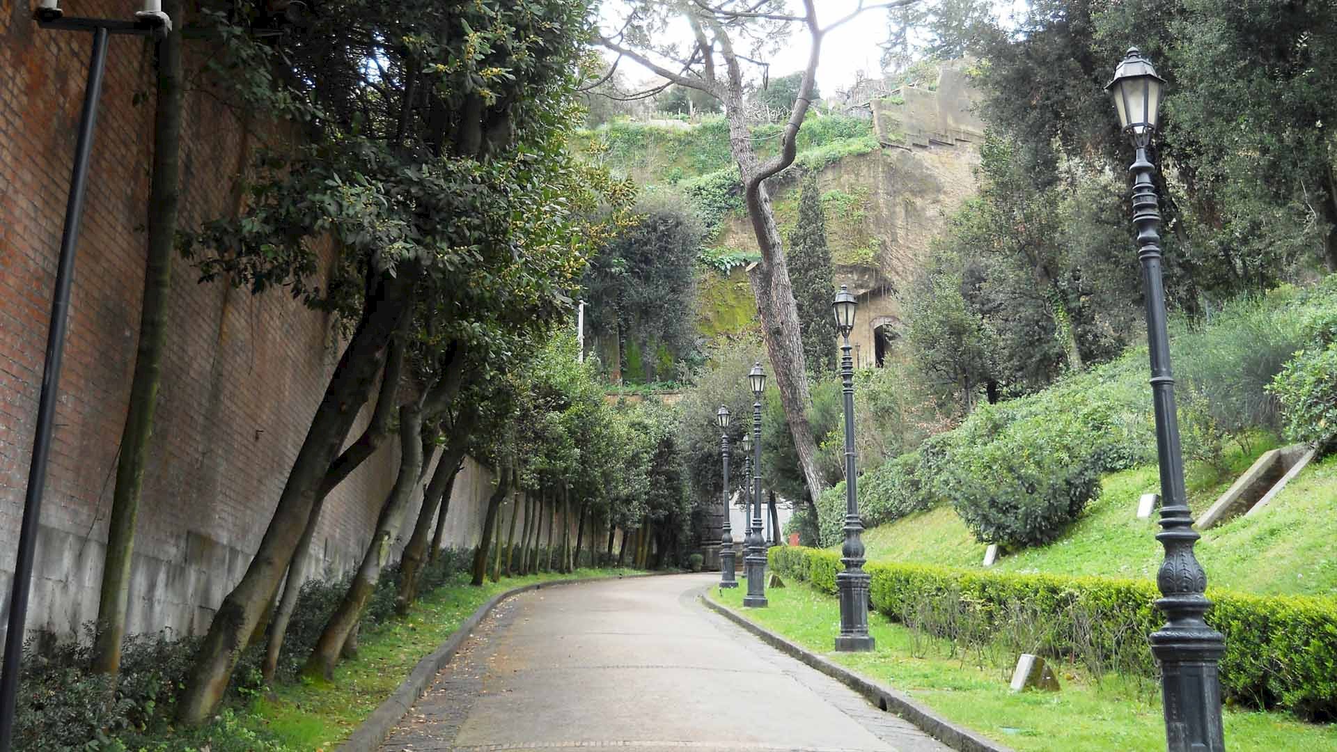 The park of Virgil’s tomb