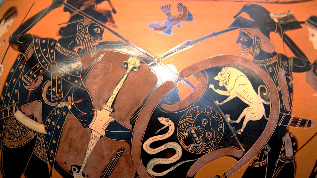 Ancient Greek shield blazons