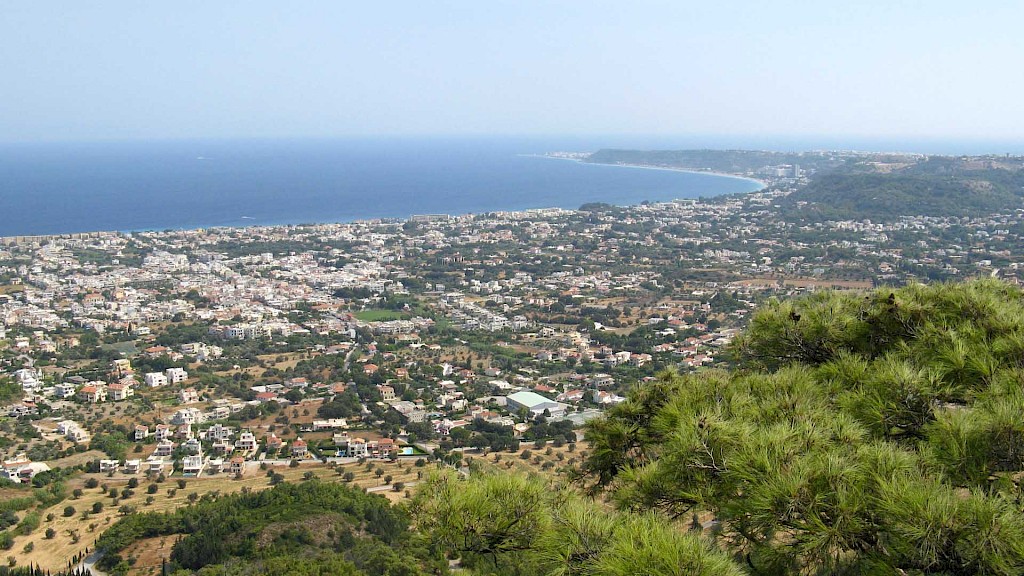 View from the acropolis