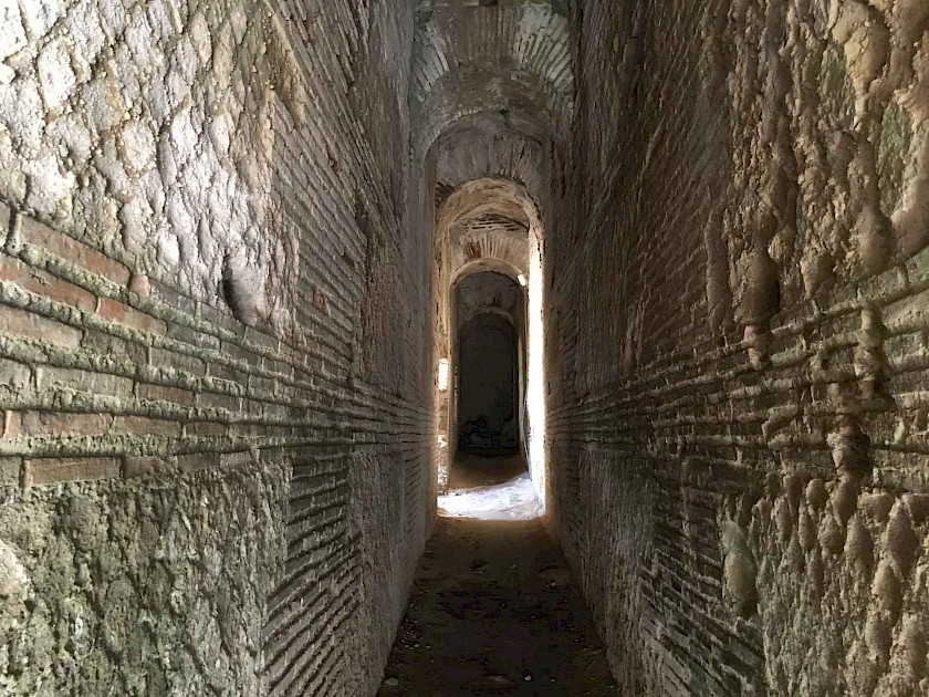 Corridor in servants' quarter