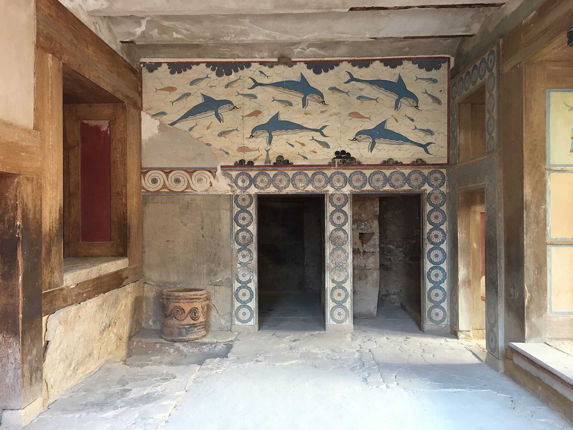 Home Of The Minotaur The Palace At Knossos Ancient World
