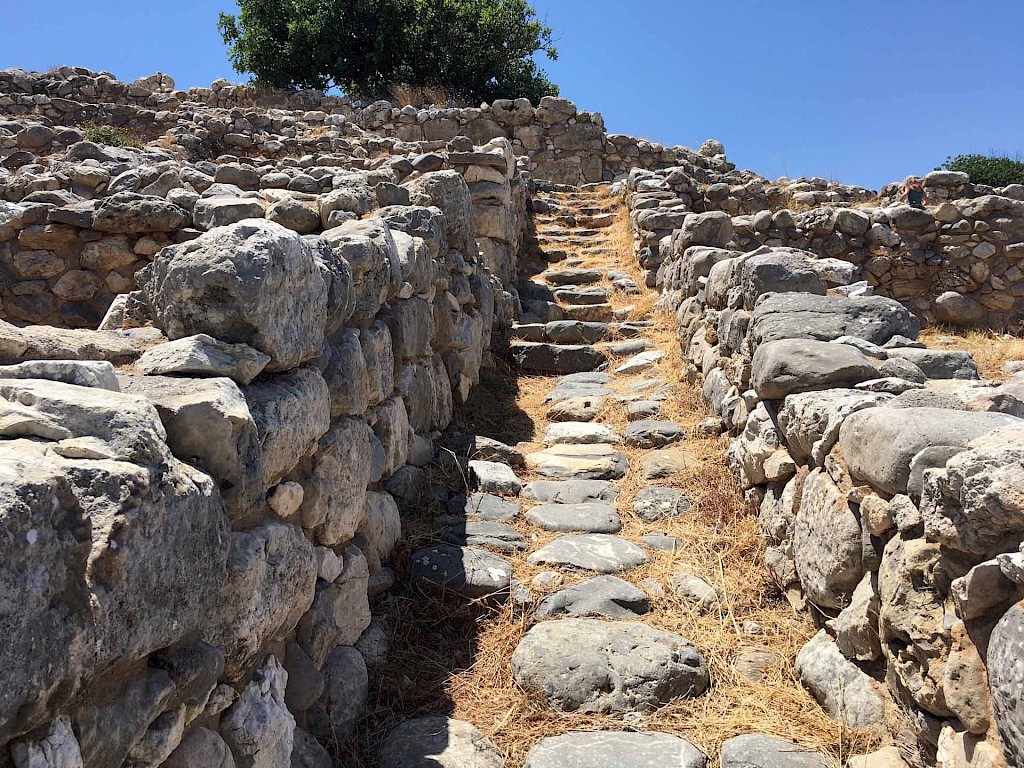 A view up a street